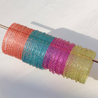 (Choose colour) Rains- Viral Handmade Glass Bangles