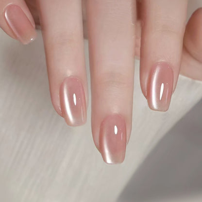 Cat eye medium length Nails-2080 - Set of 30 nails-FREE Nail-kit included with this Nails pack-CL