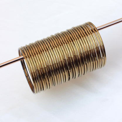 Golden Glass Bangles Thick - Viral Handmade Glass Bangles