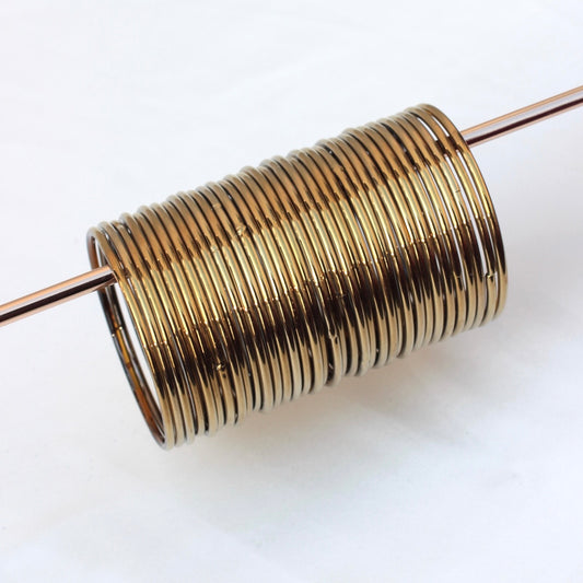 Golden Glass Bangles Thick - Viral Handmade Glass Bangles