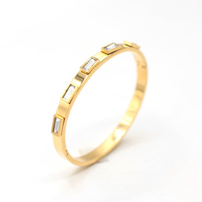 JBracelet (Stainless Steel) 18K Gold plated Anti Tarnish Everyday wear Bracelet -90