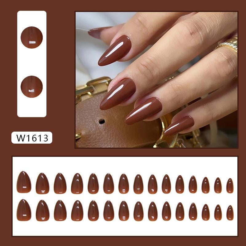 Viral Aesthetic Nails-1613- FREE Nail-kit included with this Nails pack-CL