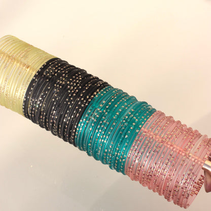 (Choose colour) Jellin- Viral Handmade Glass Bangles