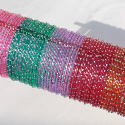 (Choose colour) Aiyna- Viral Handmade Glass Bangles