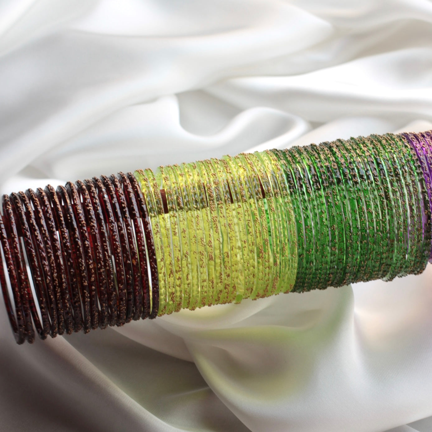 (Choose colour) Rains- Viral Handmade Glass Bangles