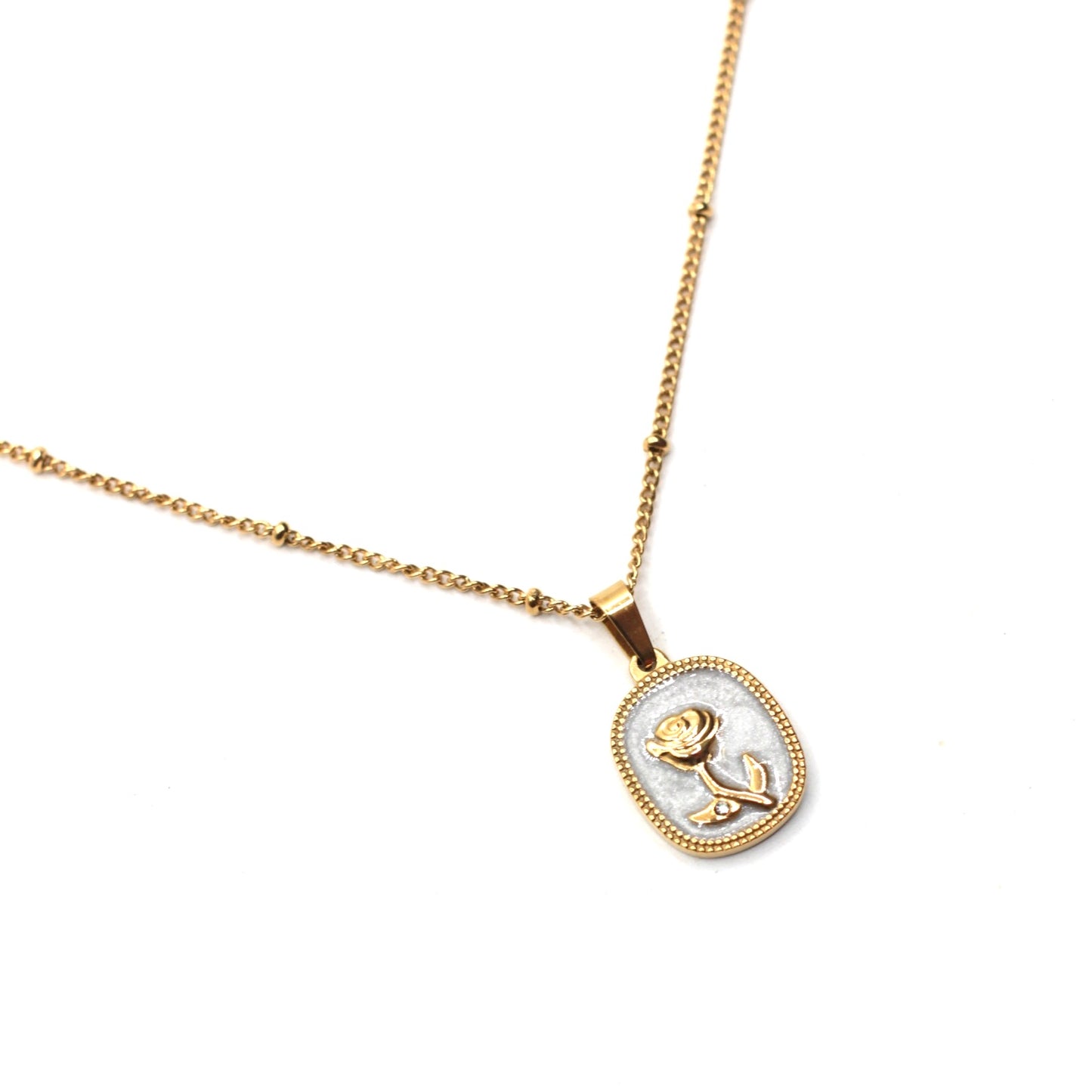 JNecklace (4K Gold Plated)-AntiTarnish/HypoAllergic - 207