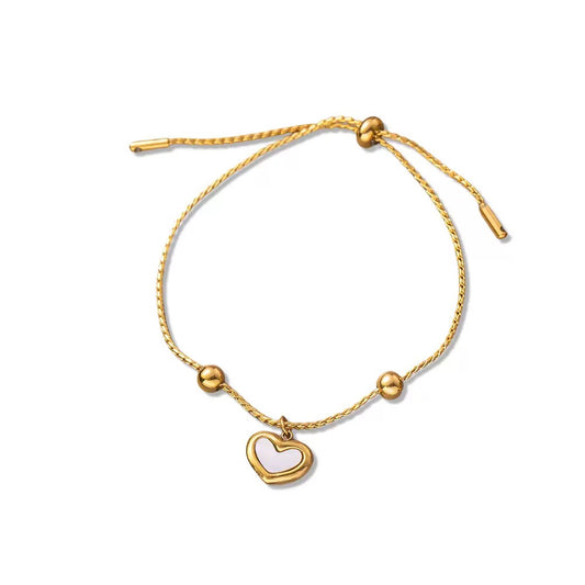 JBracelet- Non Tarnish - 24K Gold plated Anti Tarnish Everyday wear Bracelet- 554-E