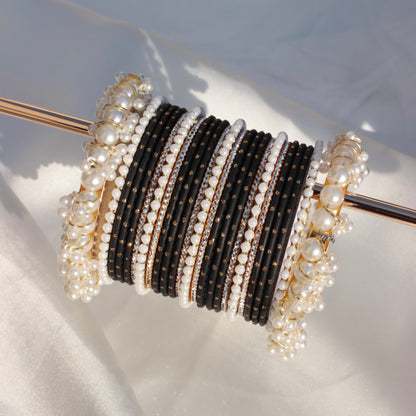 Rian Bangle Set-Black