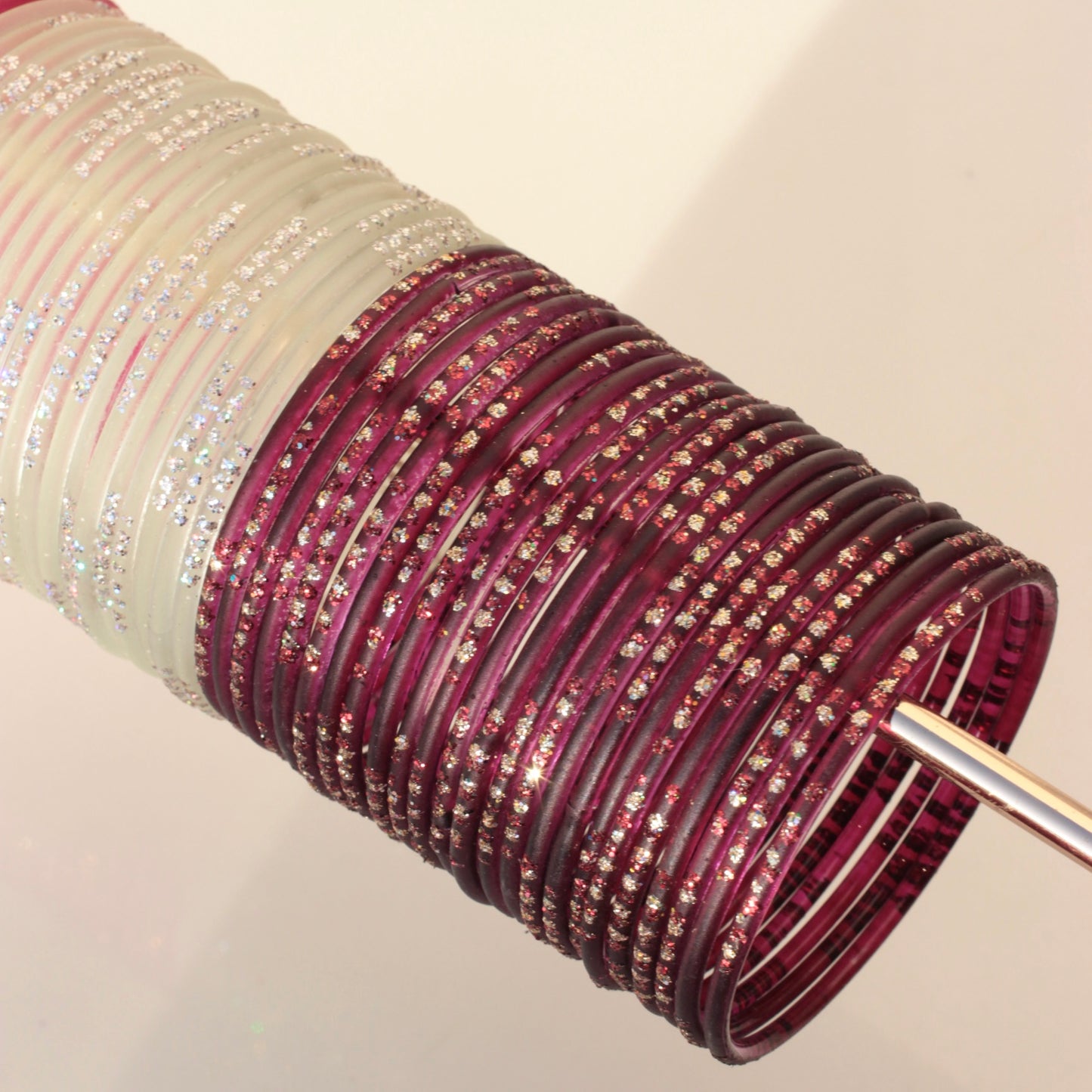 (Choose colour) Jellin- Viral Handmade Glass Bangles