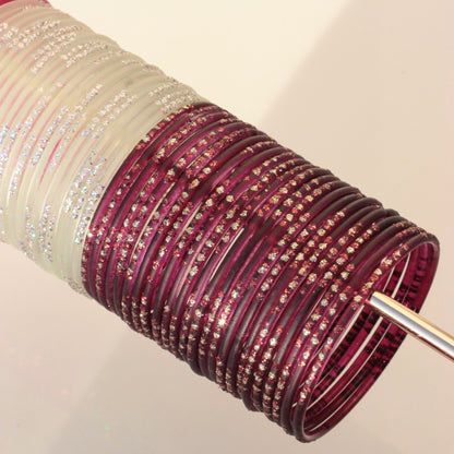 (Choose colour) Jellin- Viral Handmade Glass Bangles
