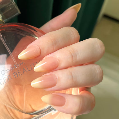 HYPER REALISITIC FRENCH Nails-111-Free 24pc Sticker Sheet included
