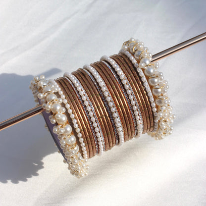 Rian Bangle Set-Gold