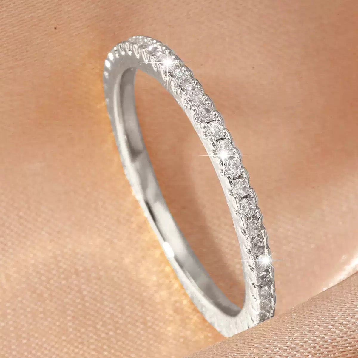 JRing-(24K Gold Plated)-AntiTarnish/HypoAllergic-THINNIST GOLD PLATED BAND RINGS- 431E