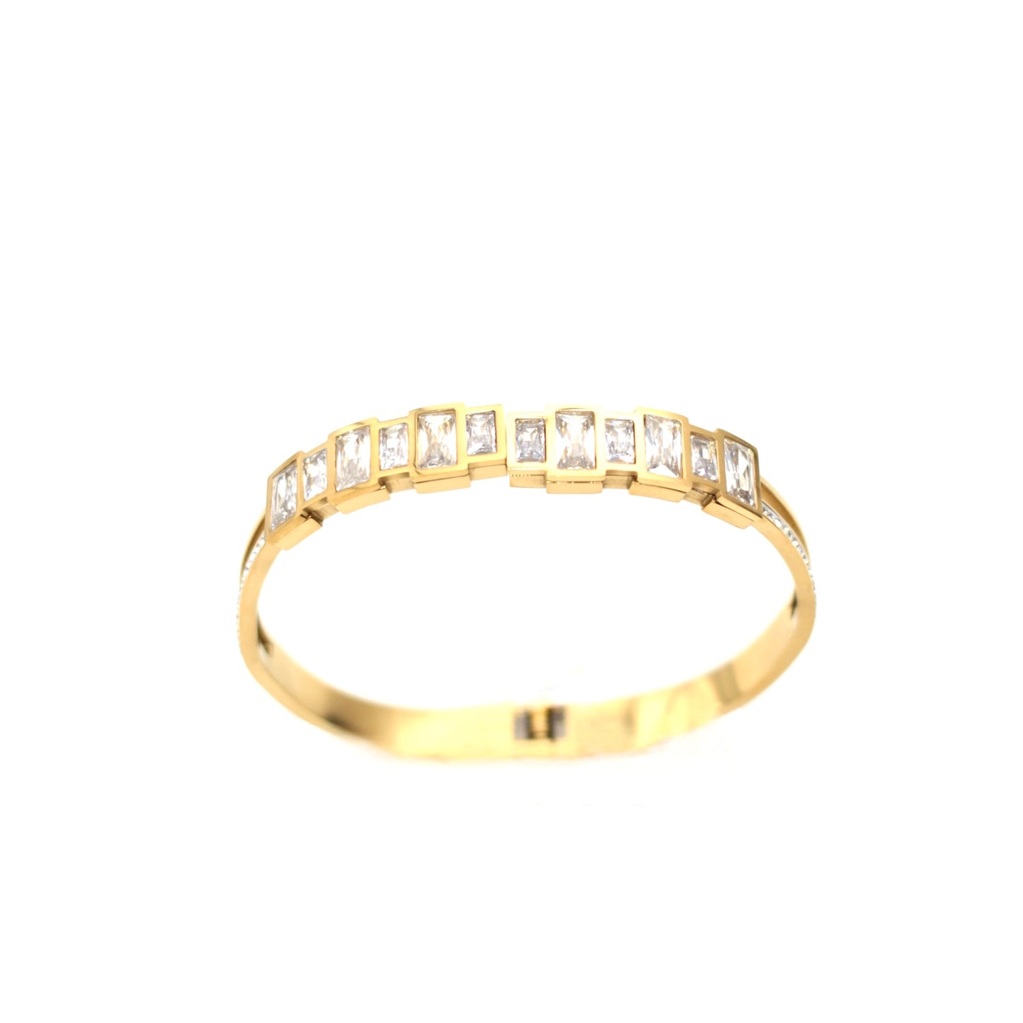 JBracelet (Stainless Steel) 18K Gold plated Anti Tarnish Everyday wear Bracelet -94