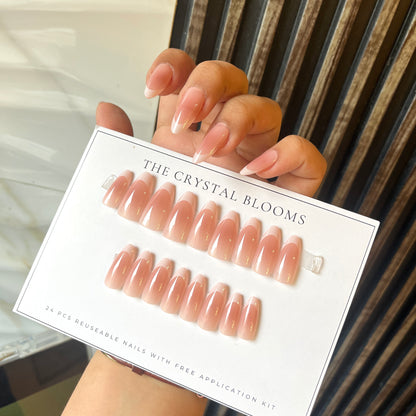 Nails-2211-Almond nails- Free 24pc Sticker Sheet included
