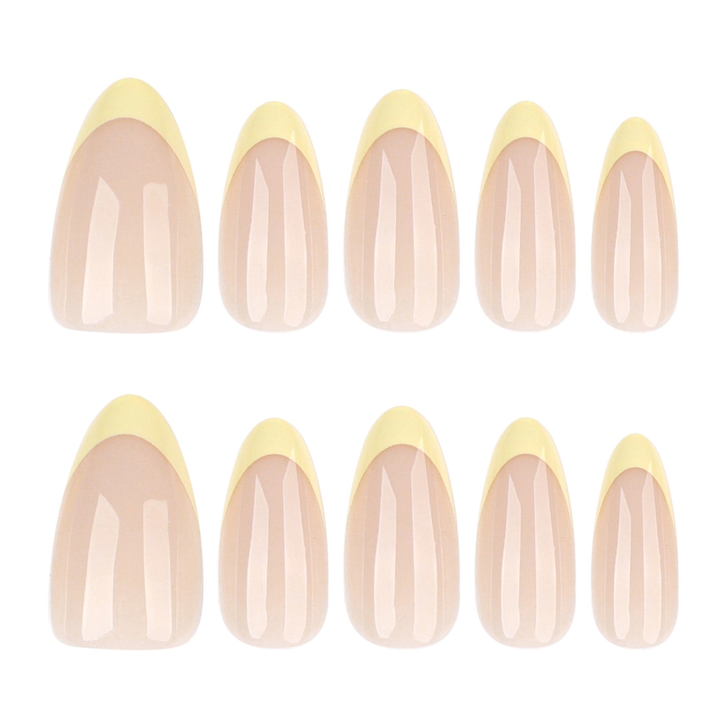 Nails-3926-Almond nails- Free 24pc Sticker Sheet included