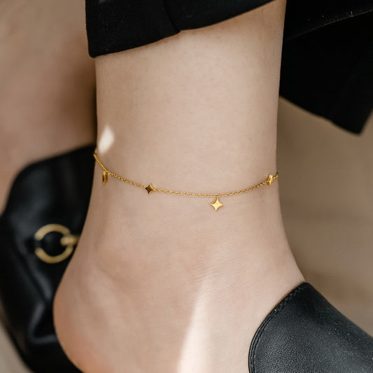 JAnklet(24K Gold Plated)-AntiTarnish/HypoAllergic - 191
