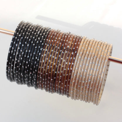 (Choose colour) Aiyna- Viral Handmade Glass Bangles-11