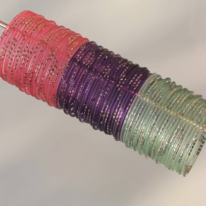 (Choose colour) Jellin- Viral Handmade Glass Bangles