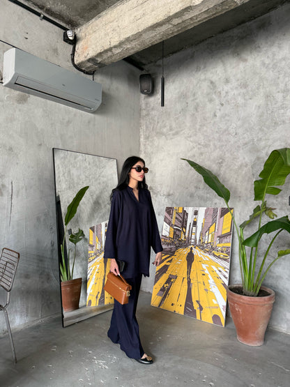 Ocean Noir - 2 pc Stitched