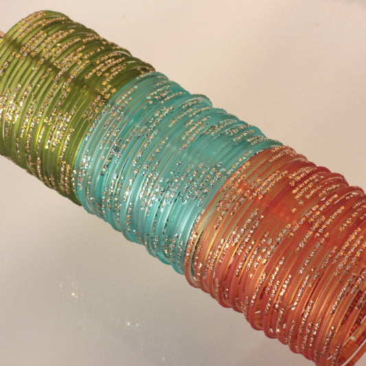 (Choose colour) Jellin- Viral Handmade Glass Bangles