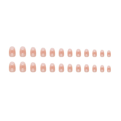 Nails-1495-Medium Length Almond nails- Free 24 pc Sticker Sheet  included