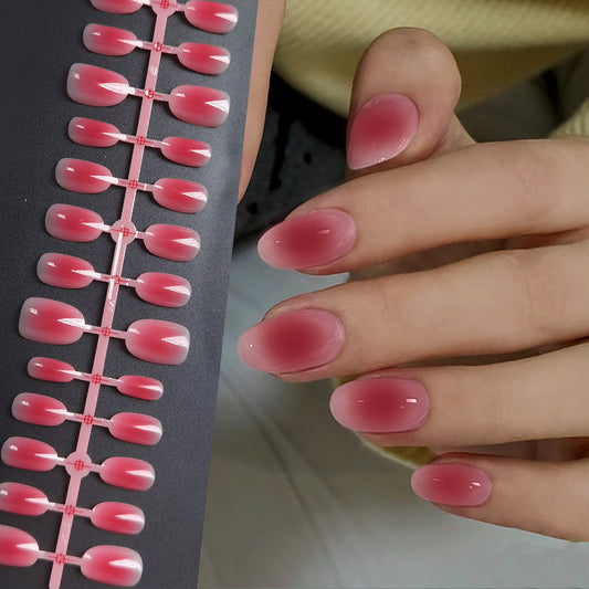 Pink Shaded Nails-760- Free 4 pc nail kit included