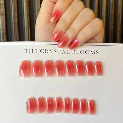 Pink Shaded Nails-760- Free 24 pc Sticker Sheet included