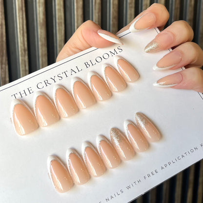 [PREMIUM]Handmade High Quality Nails-1005/3029- Free 24 pc Sticker Sheet  included
