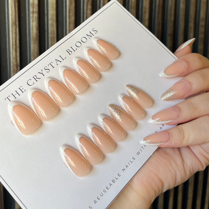 [PREMIUM]Handmade High Quality Nails-1005/3029- Free 24 pc Sticker Sheet  included