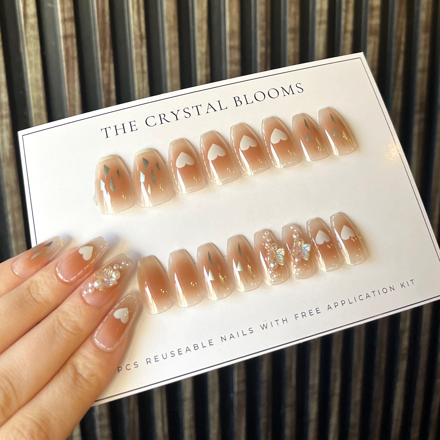3D Nails-562- Free 24 pc Sticker Sheet included