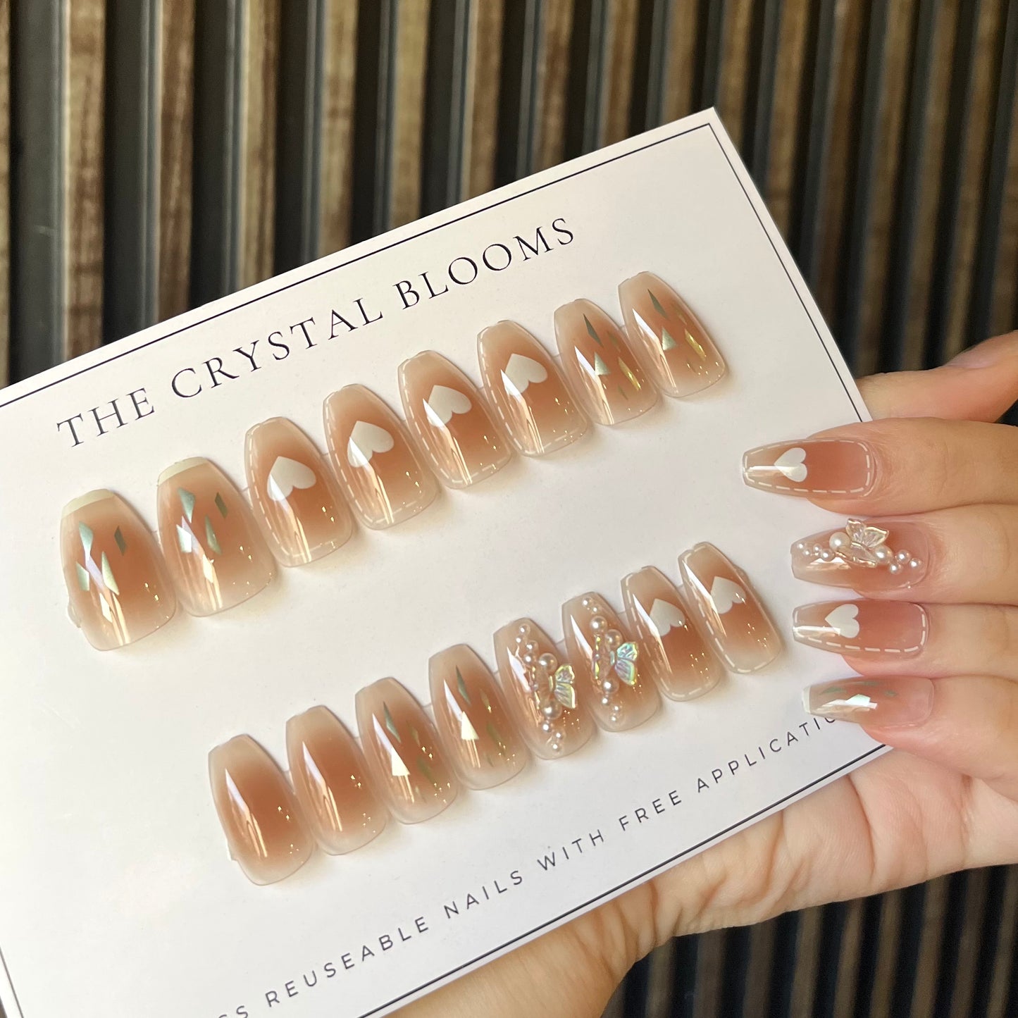 3D Nails-562- Free 24 pc Sticker Sheet included