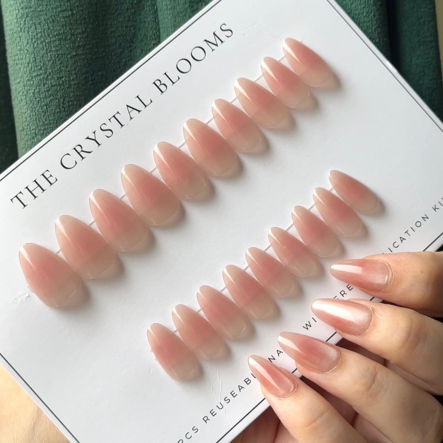 Premium Cat-eye Nails-2228M- Free 24pc Sticker Sheet included