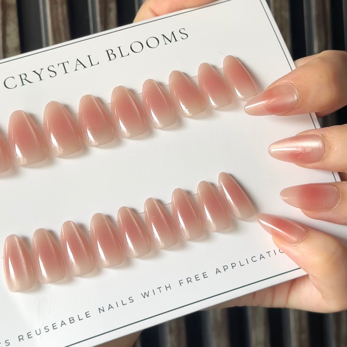 Premium Cat-eye Nails-2228M- Free 24pc Sticker Sheet included