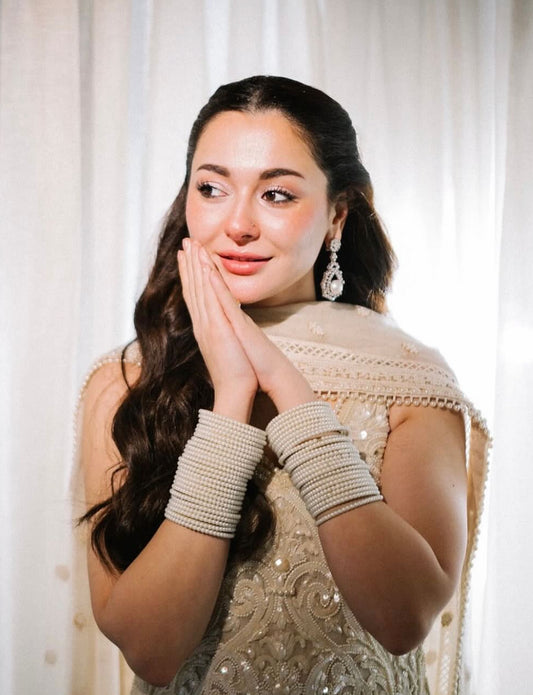 Hania Amri Viral Pearl Bangle Set