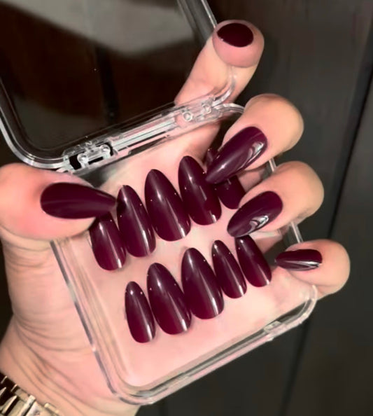 Nails-940-Wine nails-n