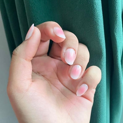Nude Shaded Nails -751-Free 24 pc Sticker Sheet  included
