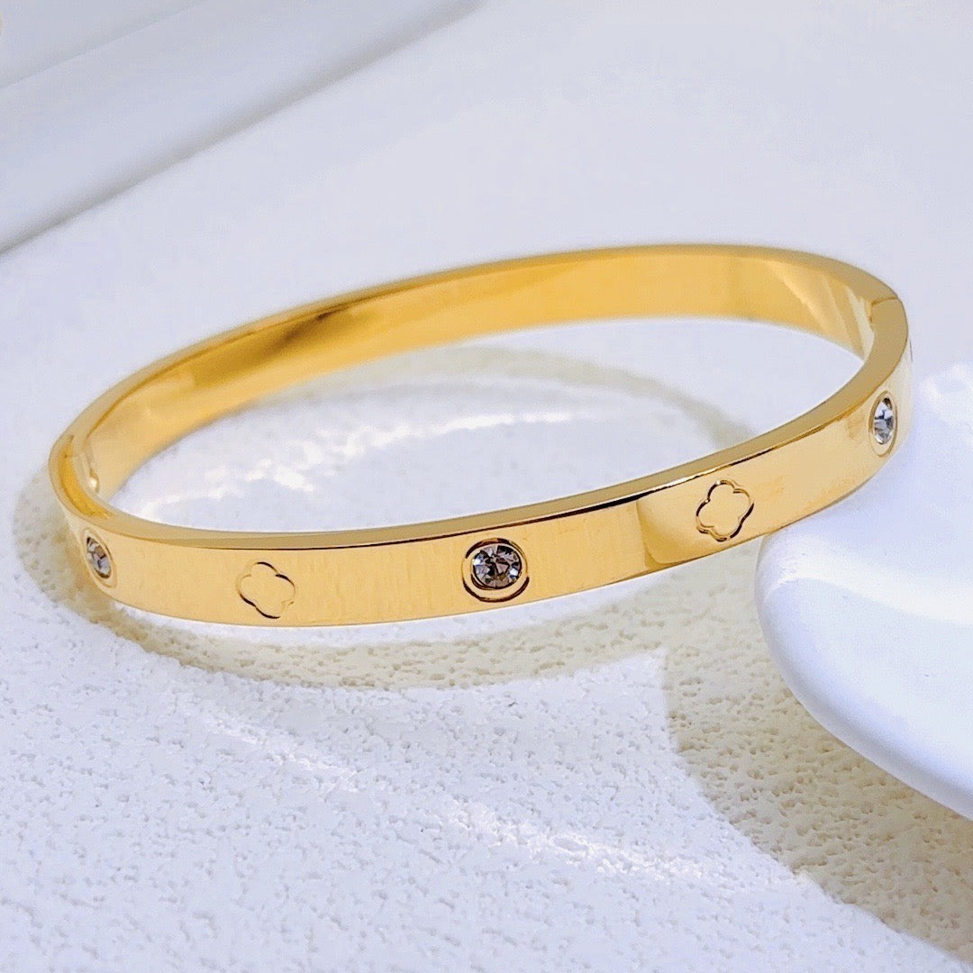 JBracelet(24K Gold Plated)-AntiTarnish/HypoAllergic - 208