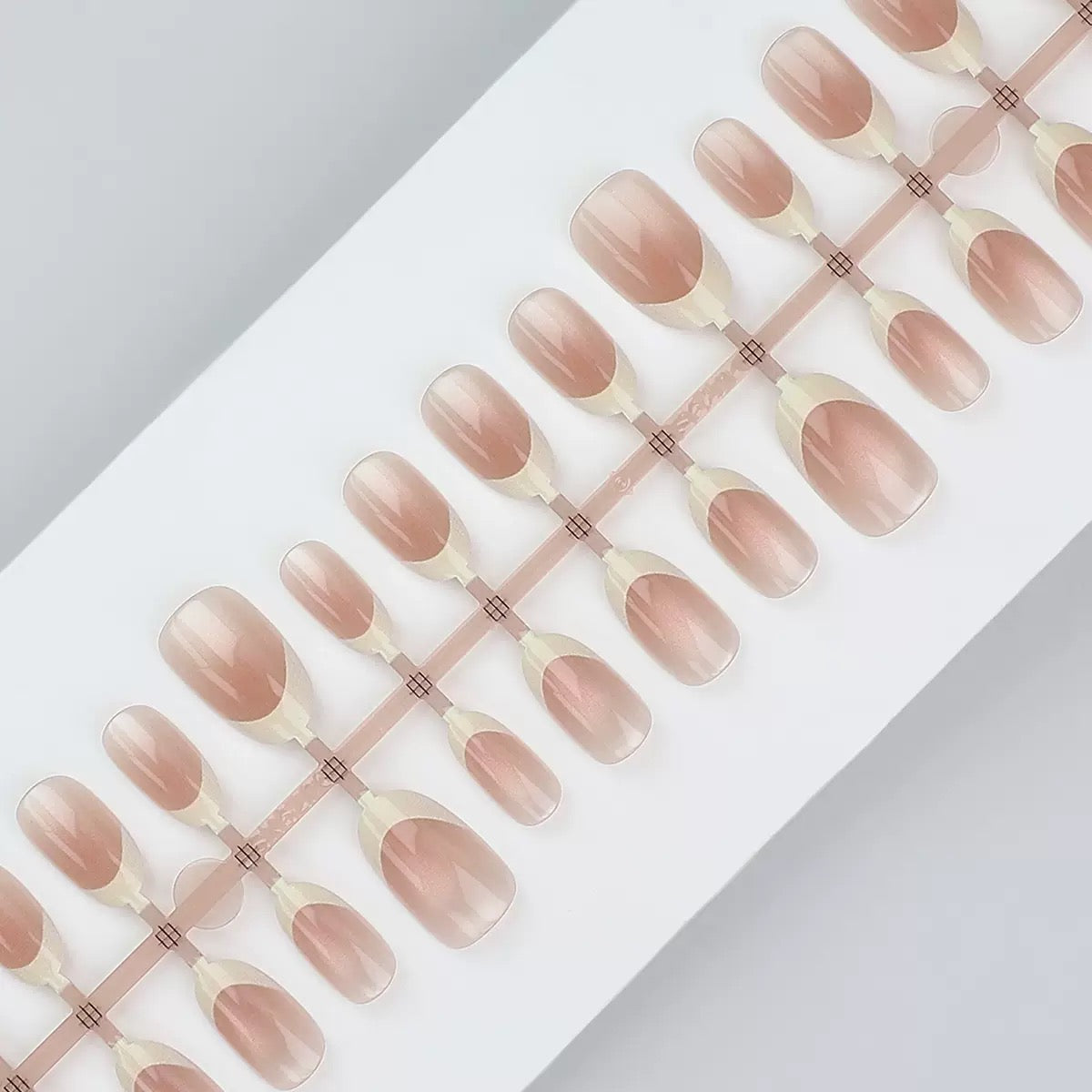 Nails -1180-Almond nails- Free 24pc Sticker Sheet included