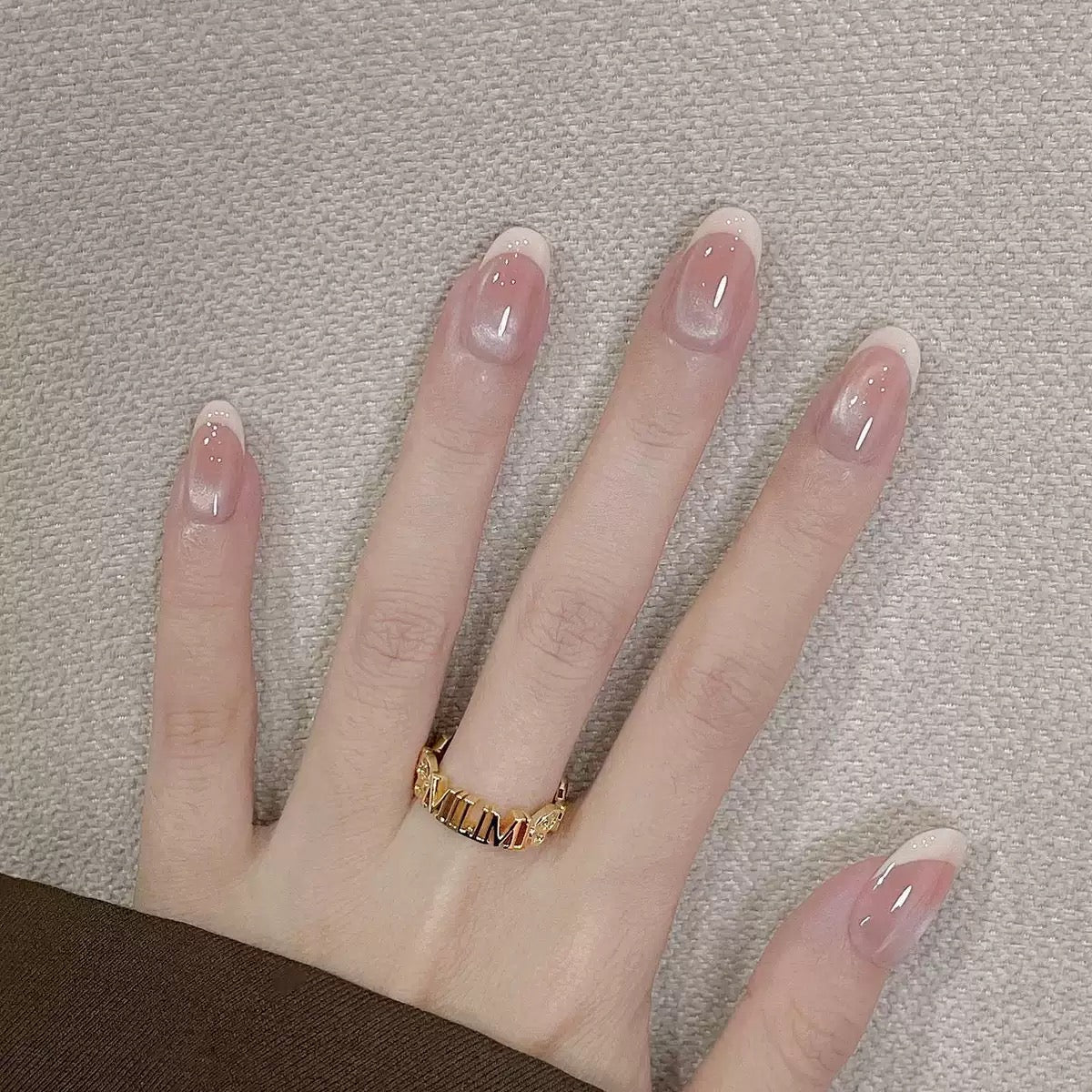 Nails -1180-Almond nails- Free 24pc Sticker Sheet included
