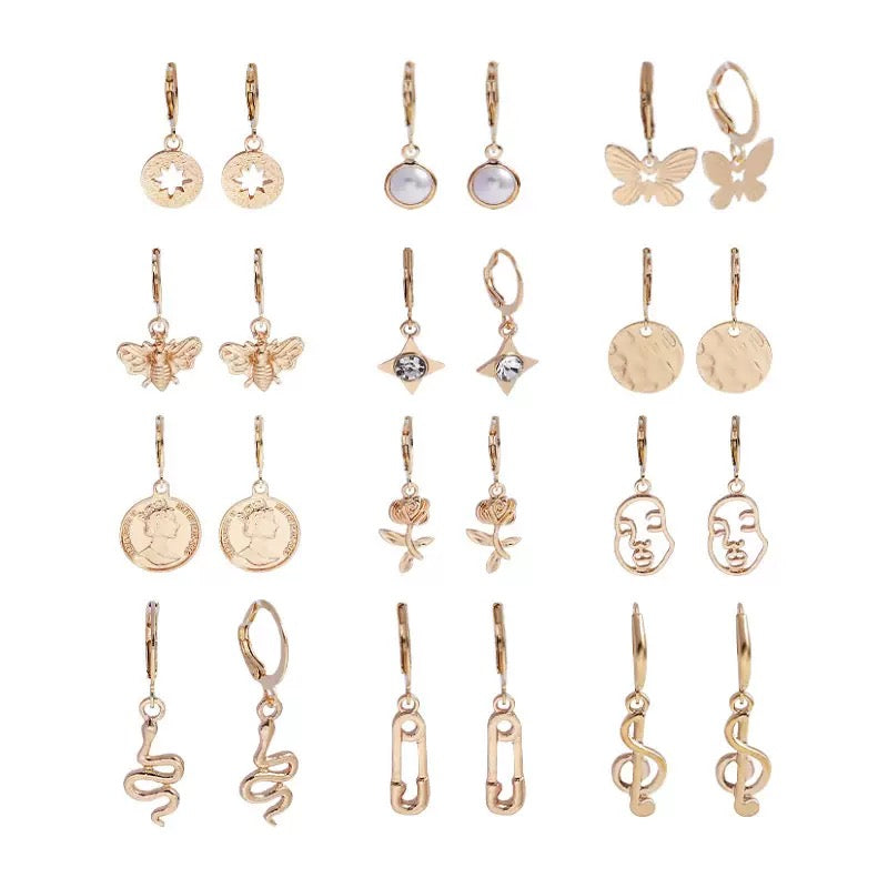 JStudsPack-Set of 12 huggies-518-E