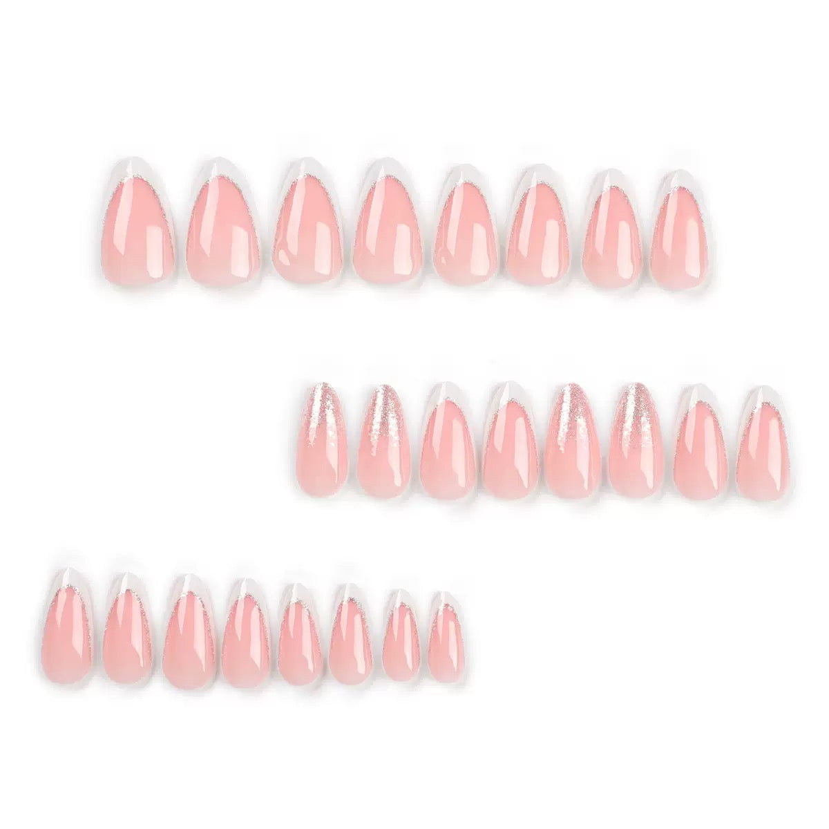 [PREMIUM]Handmade High Quality Nails-1005/3029- Free 24 pc Sticker Sheet  included