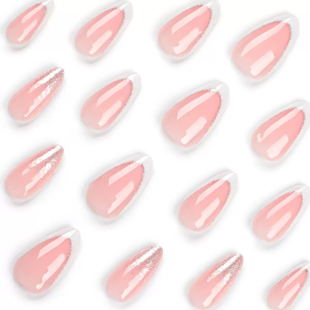 [PREMIUM]Handmade High Quality Nails-1005/3029- Free 24 pc Sticker Sheet  included