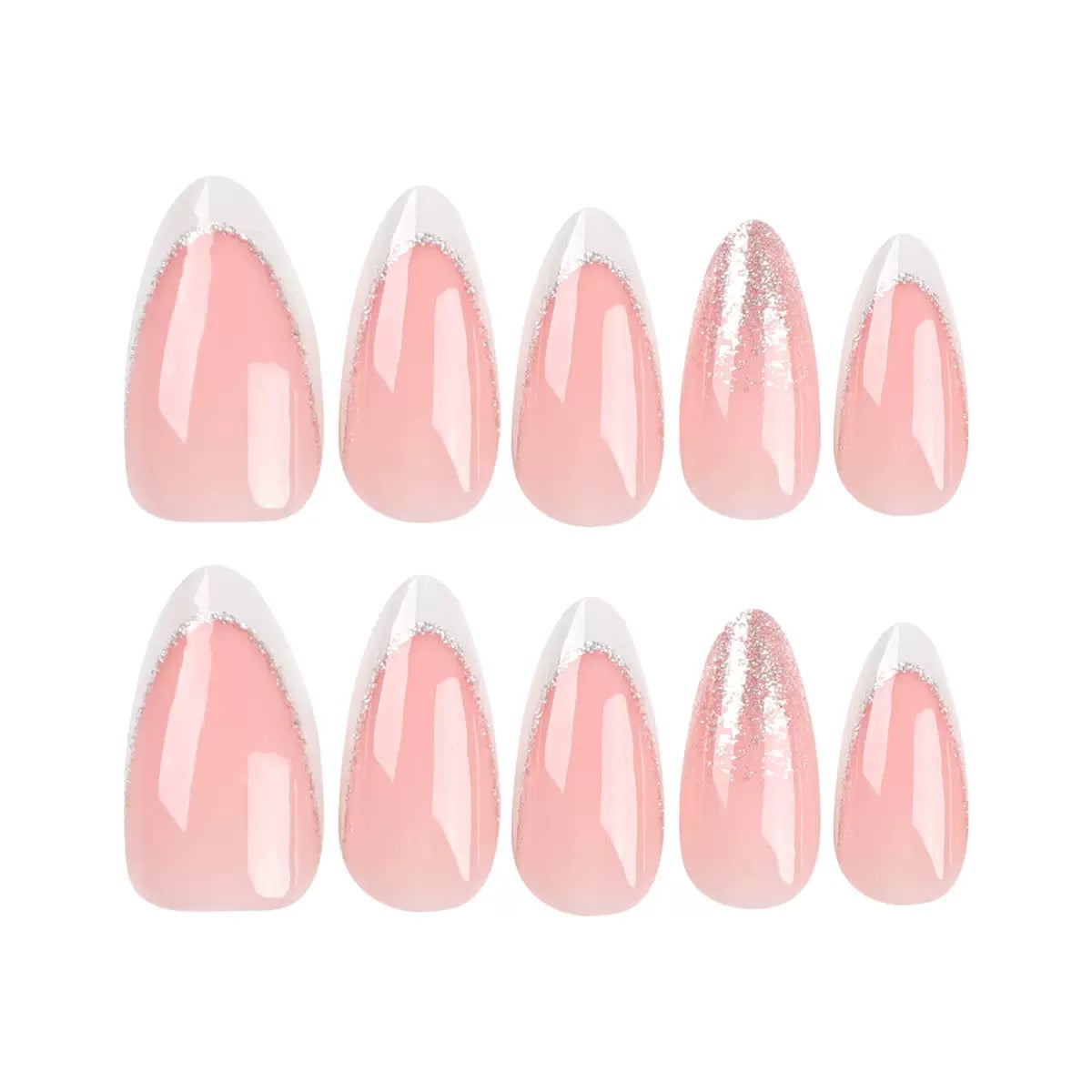 [PREMIUM]Handmade High Quality Nails-1005/3029- Free 24 pc Sticker Sheet  included