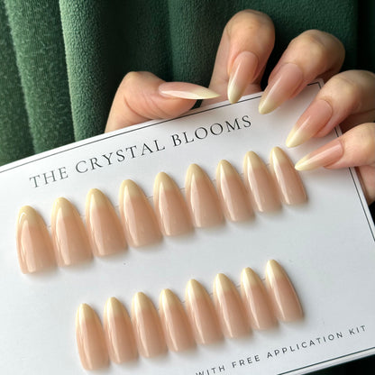 HYPER REALISTIC Nails-855we- Free 24pc Sticker Sheet included