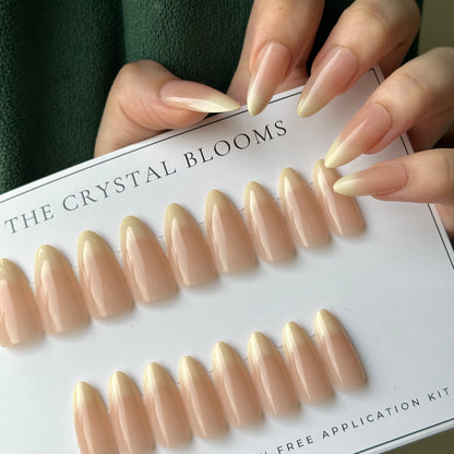 HYPER REALISTIC Nails-855we- Free 24pc Sticker Sheet included