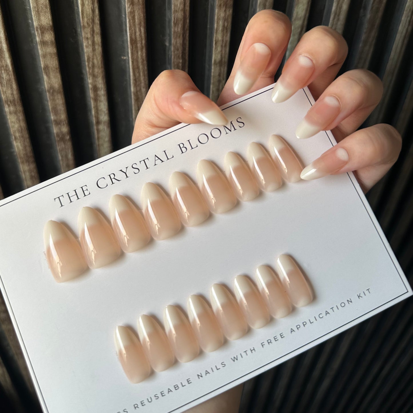 HYPER REALISTIC - MOST NATURAL Nails-722We- Free 24pc Sticker Sheet included