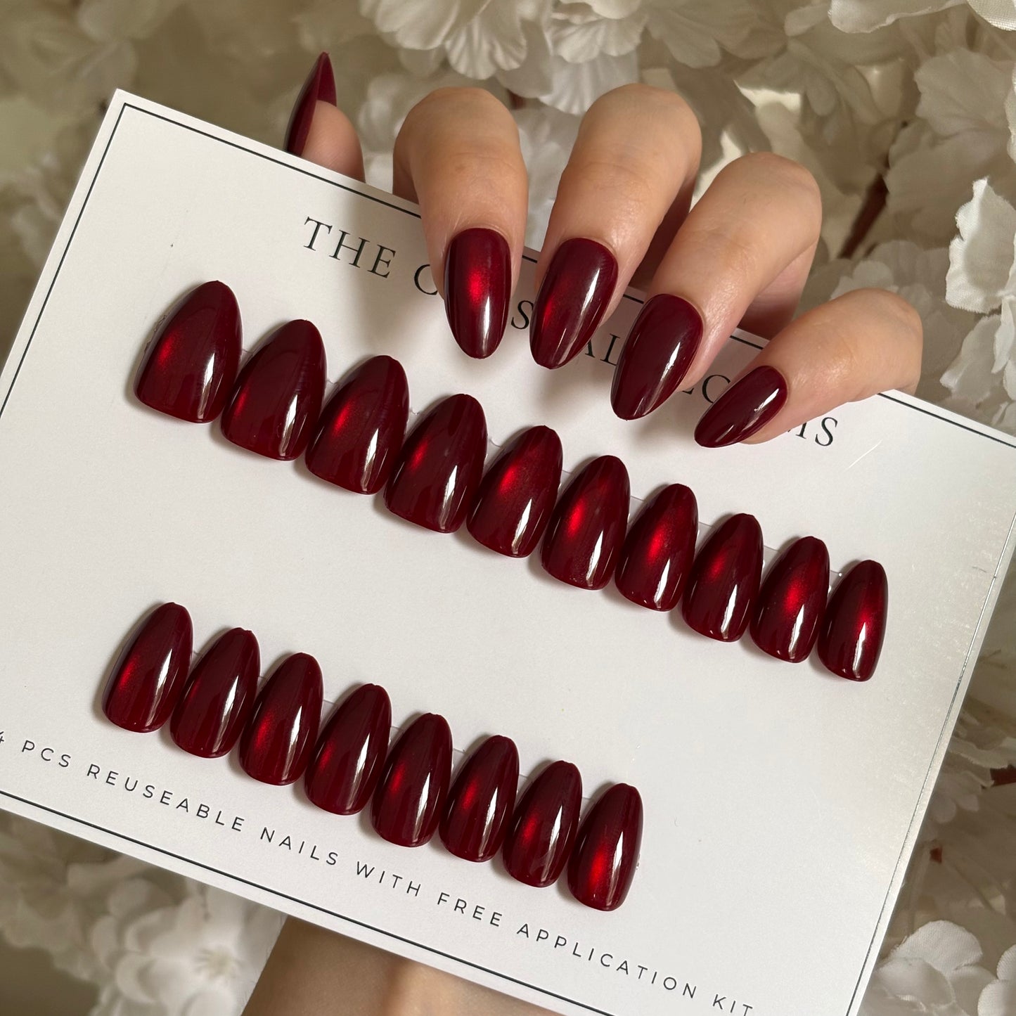 Premium Cat-eye Nails-21MYS- Free 24pc Sticker Sheet included