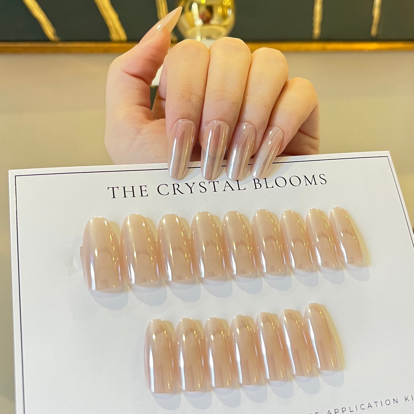 Glazed Nails-1934- Free 24 pc Sticker Sheet included-n