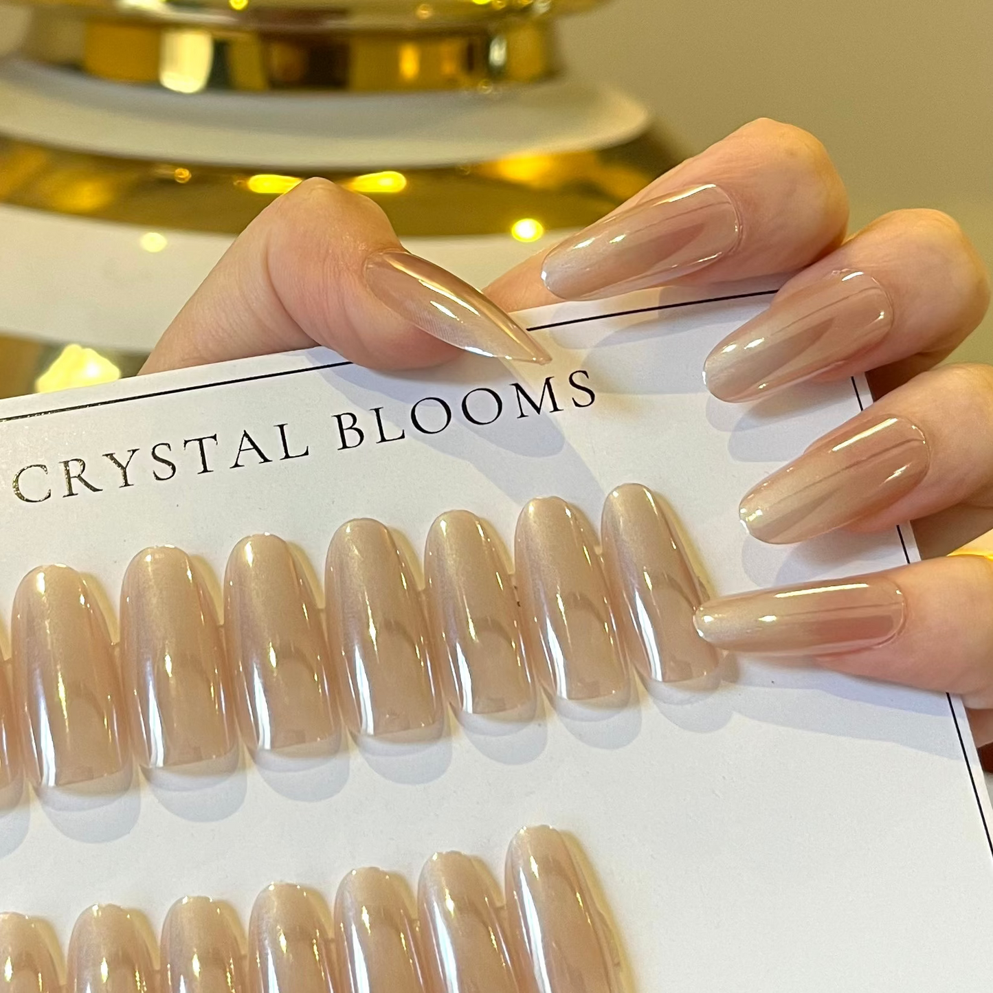 Glazed Nails-1934- Free 24 pc Sticker Sheet included-n